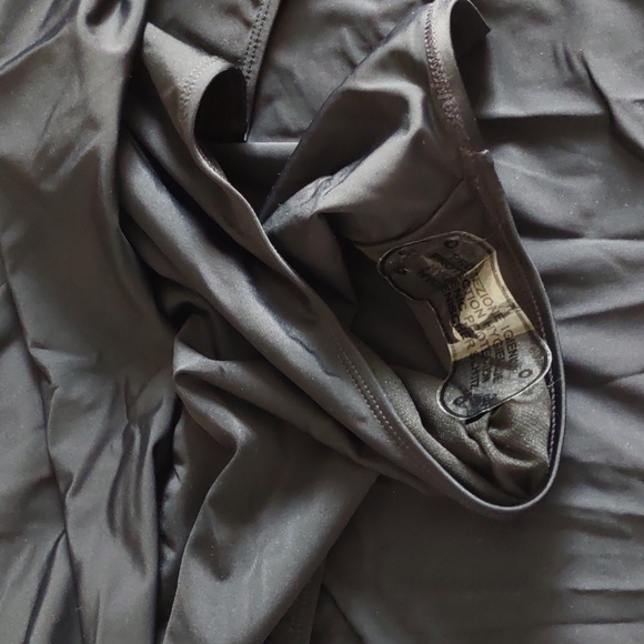 NWT Meet. Curve 4X Black Ruched One Piece Swimsuit - Picture 10 of 13